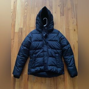 Abercrombie short puffer jacket